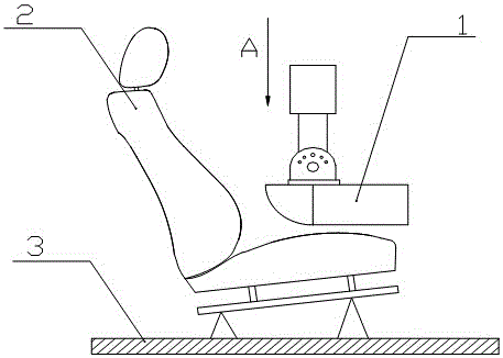 一种汽车座椅刚度测试试验装置的制作方法