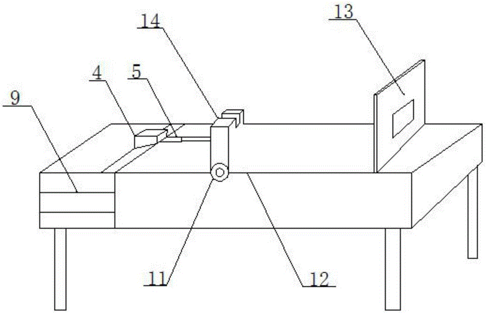 一种塑料光纤快速烫面处理装置的制作方法