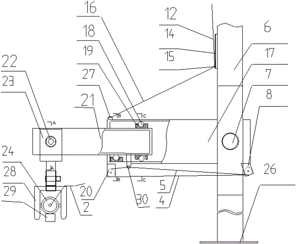 一種檢測潛望鏡L裝置的制作方法