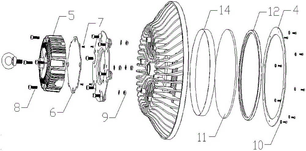 一种UFO工矿灯的制作方法与工艺