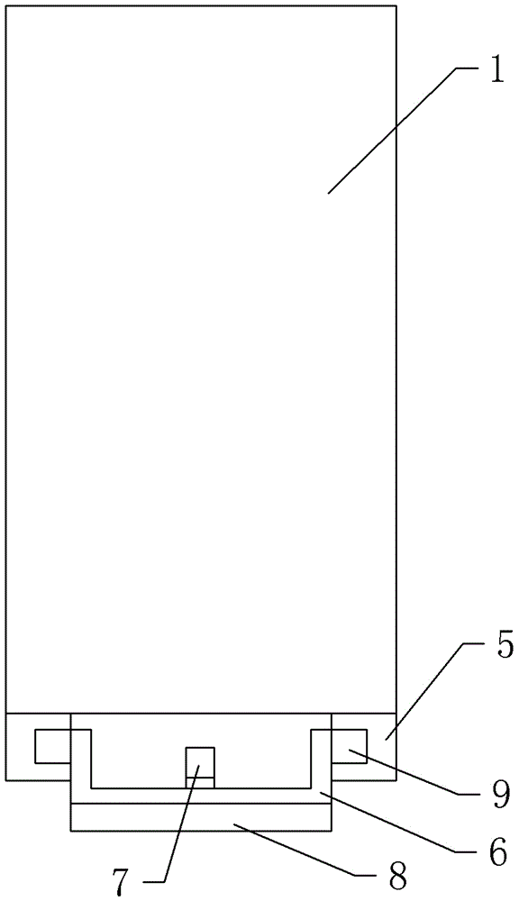 推拉式燃气热水器电池盒的制作方法与工艺