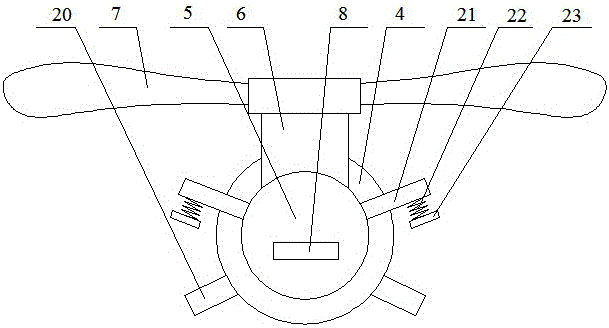 一种环保型居家用移动设备风力充电装置的制作方法