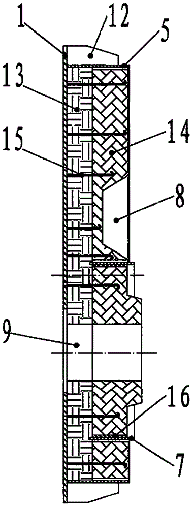 一種鍋爐爐門的制作方法與工藝