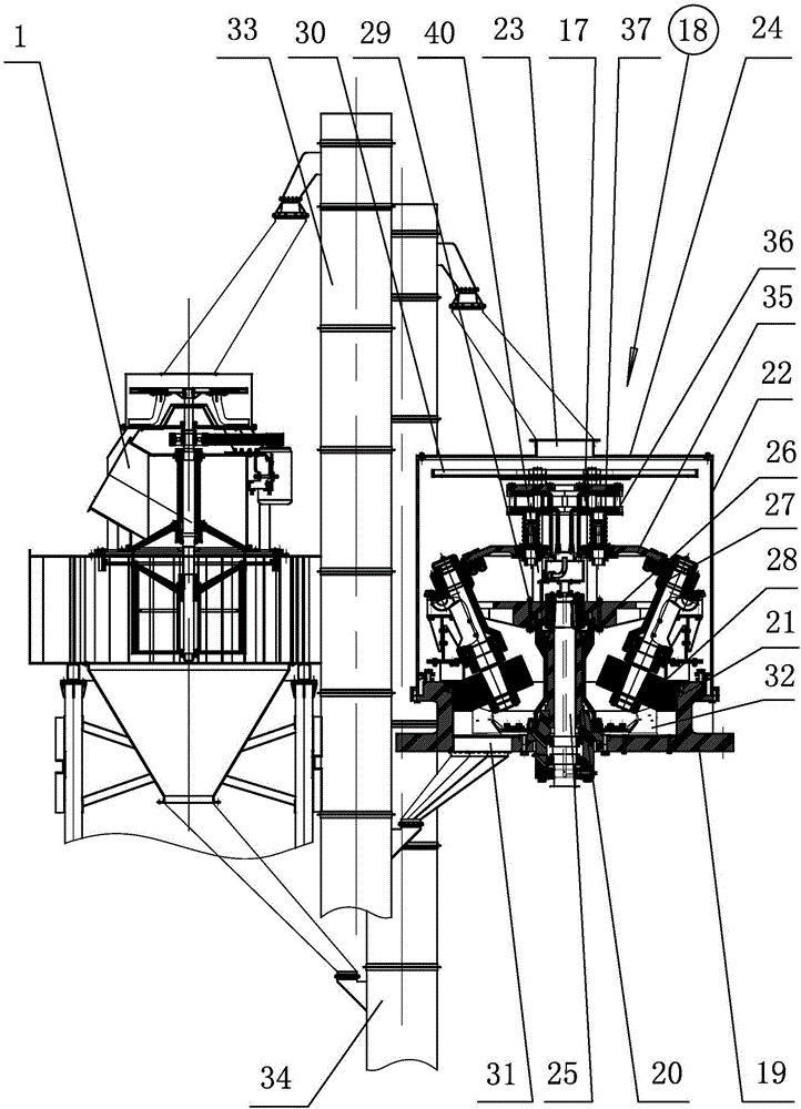 外循環(huán)磨粉機(jī)的制作方法與工藝