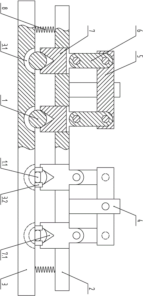 一种多工位的球状销钻孔定位治具的制作方法与工艺