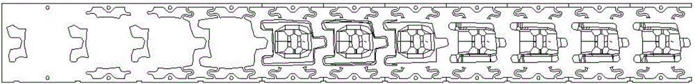 汽車避震橫梁加強(qiáng)板零件的模具的制作方法與工藝