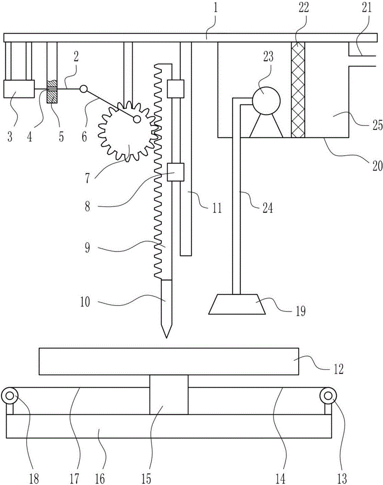 一种XPS板生产用纵向切割装置的制作方法