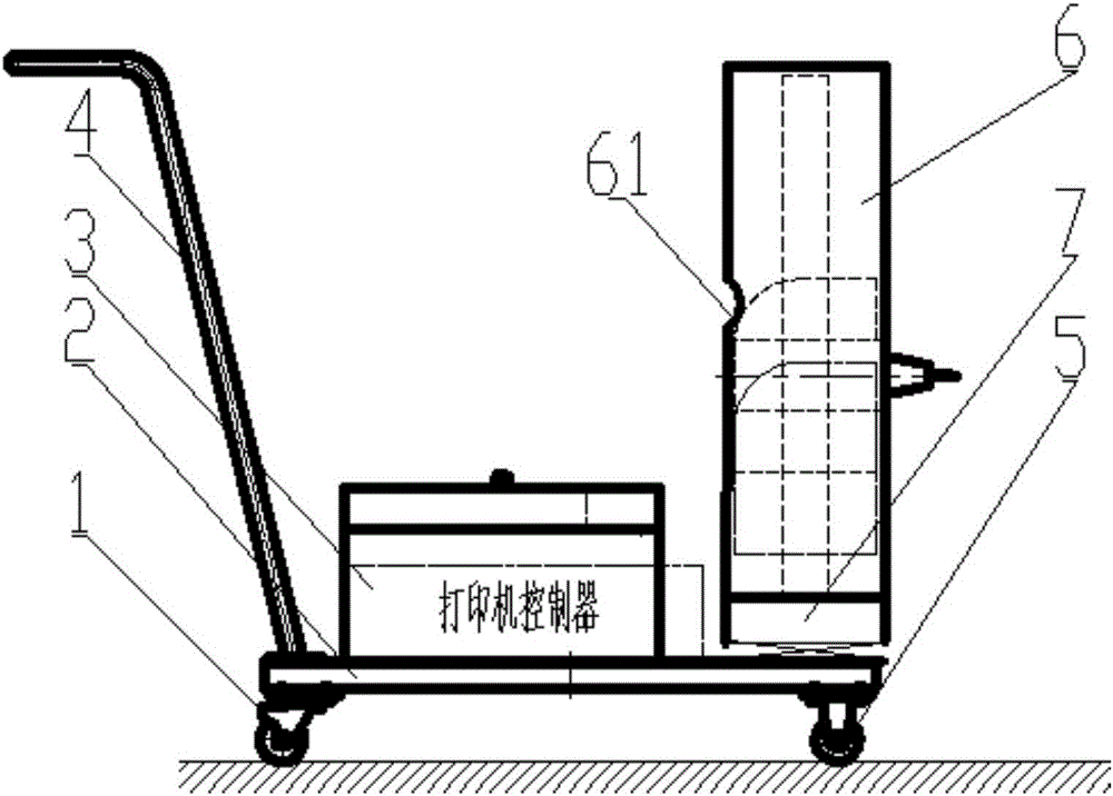 一種可移動的輪對打標裝置的制作方法