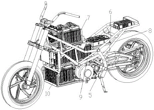 一種大功率長(zhǎng)續(xù)航電動(dòng)摩托車(chē)的制作方法與工藝