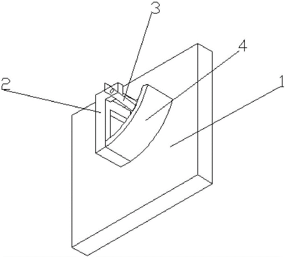 一种连续梯度孔隙率金属纤维板的模压装置的制作方法