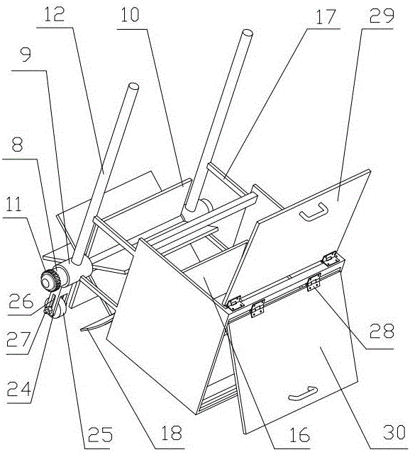 轻型助力扫路机的制作方法与工艺