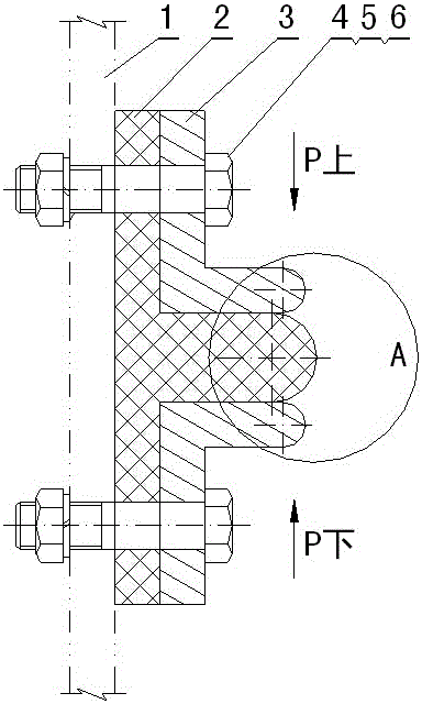 一种高水头双向受压平面闸门的双重止水结构的制作方法与工艺