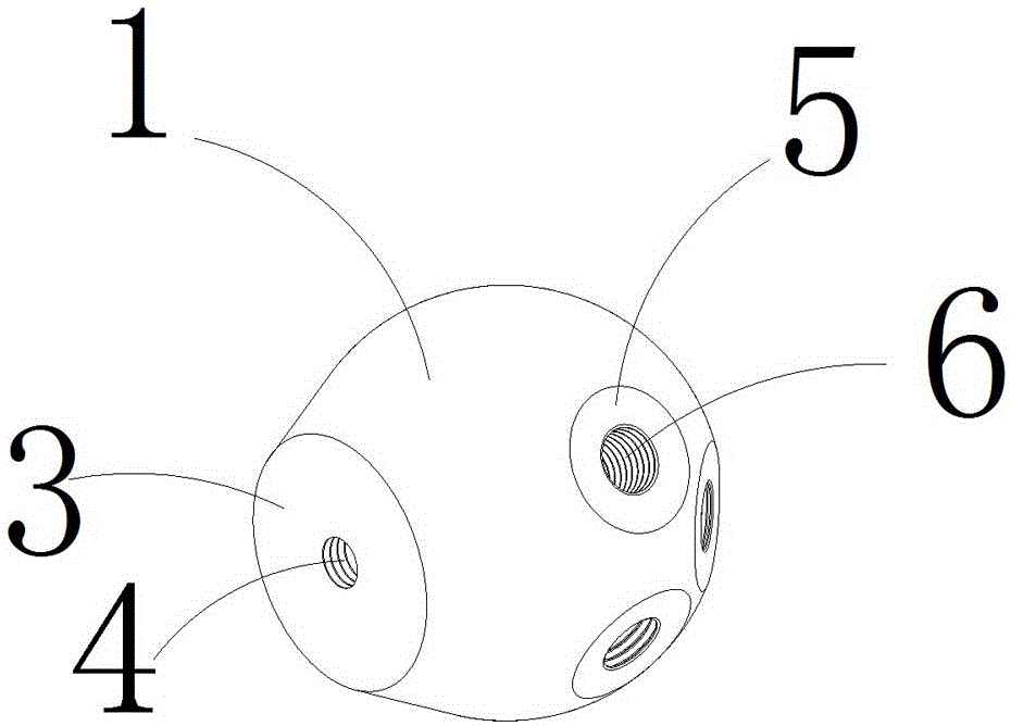 一种椭球状螺栓球节点的制作方法与工艺