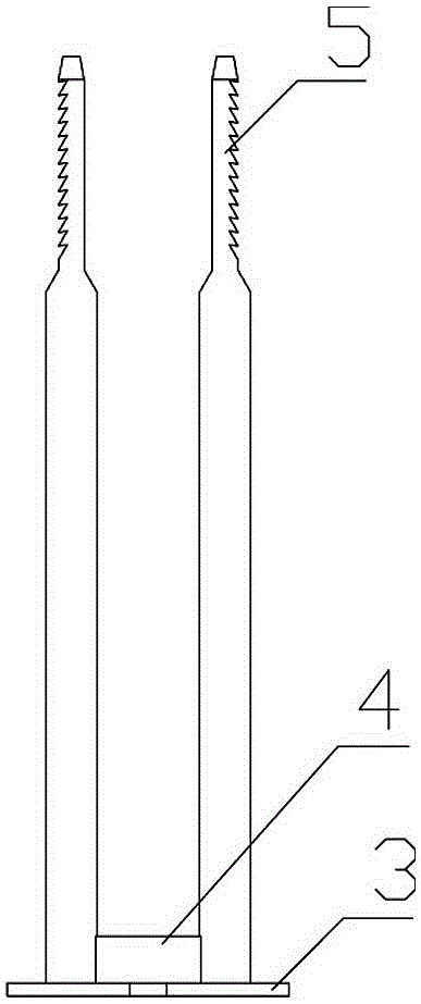 用于混凝土保温幕墙体系的塑料垫块固定件的制作方法与工艺