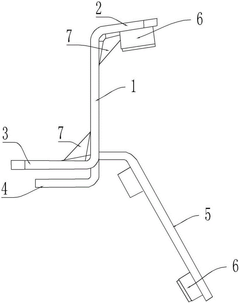 增壓器真空控制器支架的制作方法與工藝