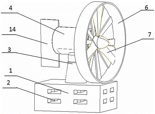 兼具人工鱼礁功能的海流能发电系统的制作方法与工艺