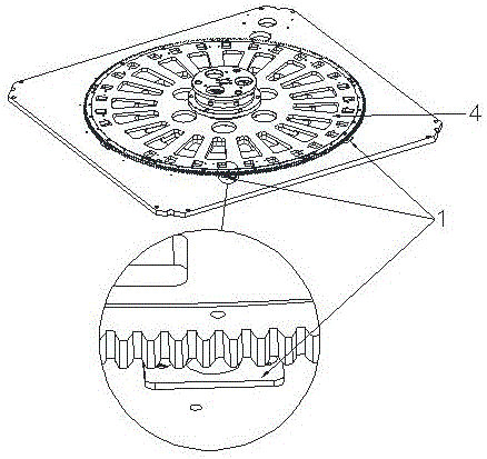 一种用于圆盘形结构的自动定向平衡机构的制作方法与工艺