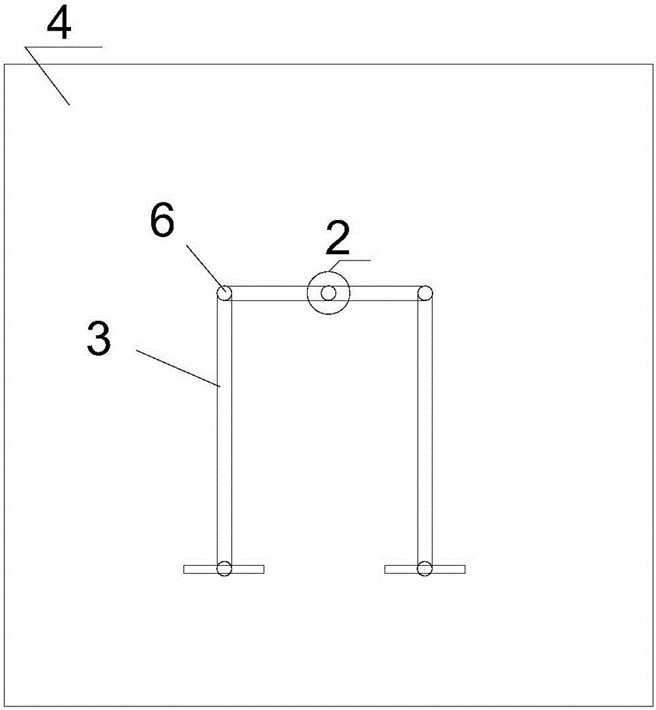 客梯內(nèi)防止斗車進(jìn)入裝置的制作方法