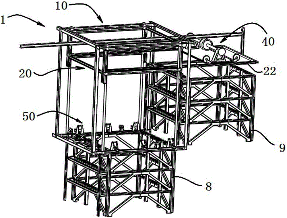 机械式塔库吊装设备的制作方法与工艺