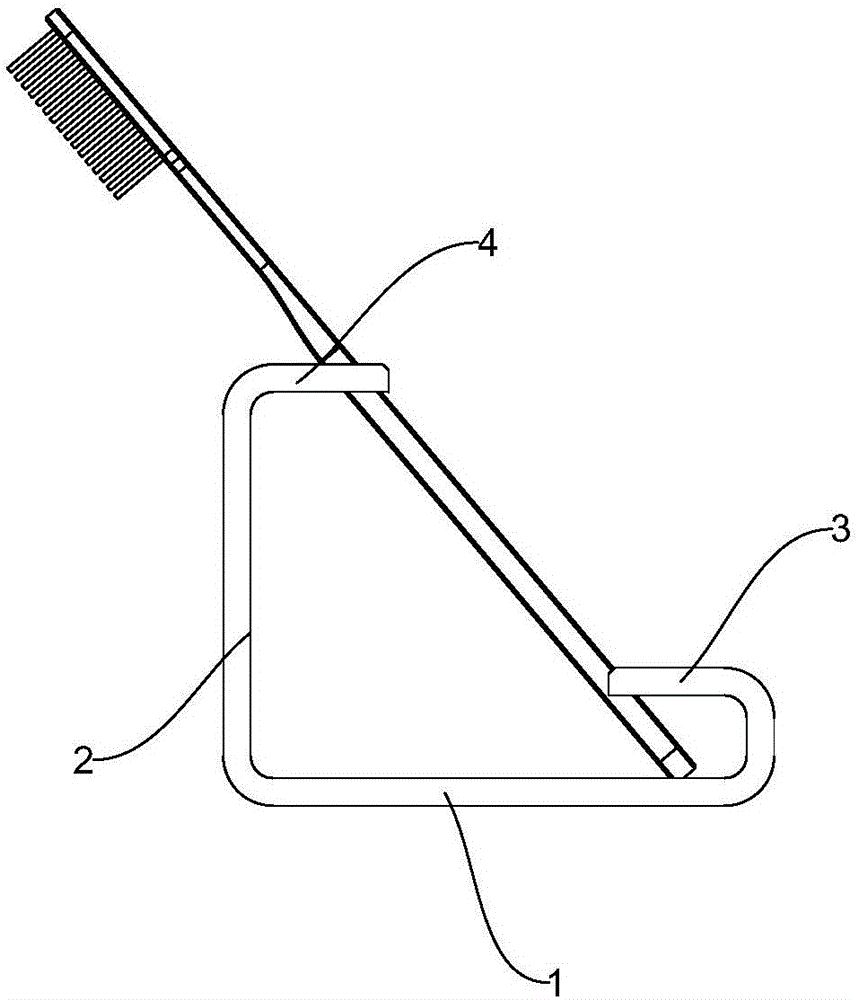 牙刷支架的制作方法与工艺