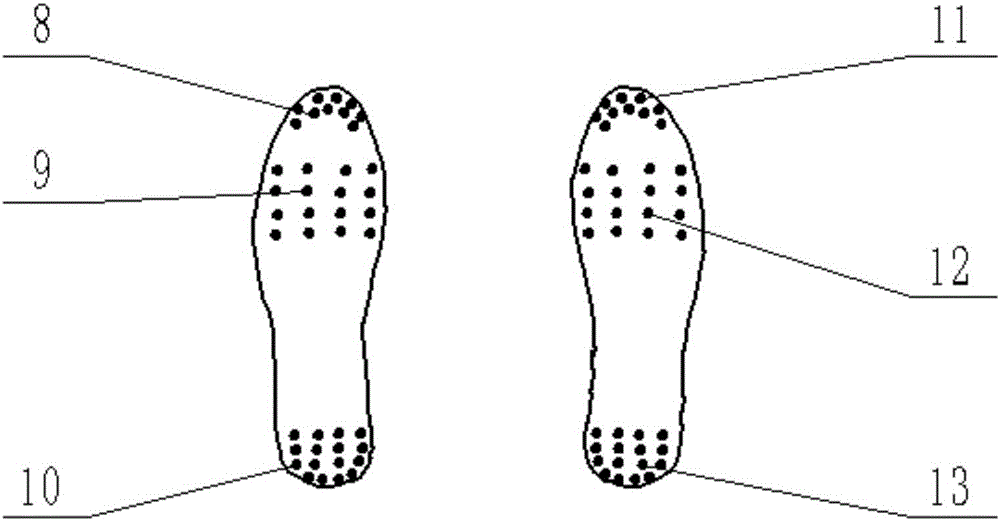 利用電刺激產(chǎn)生足底壓力感知的鞋墊裝置及使用方法與流程