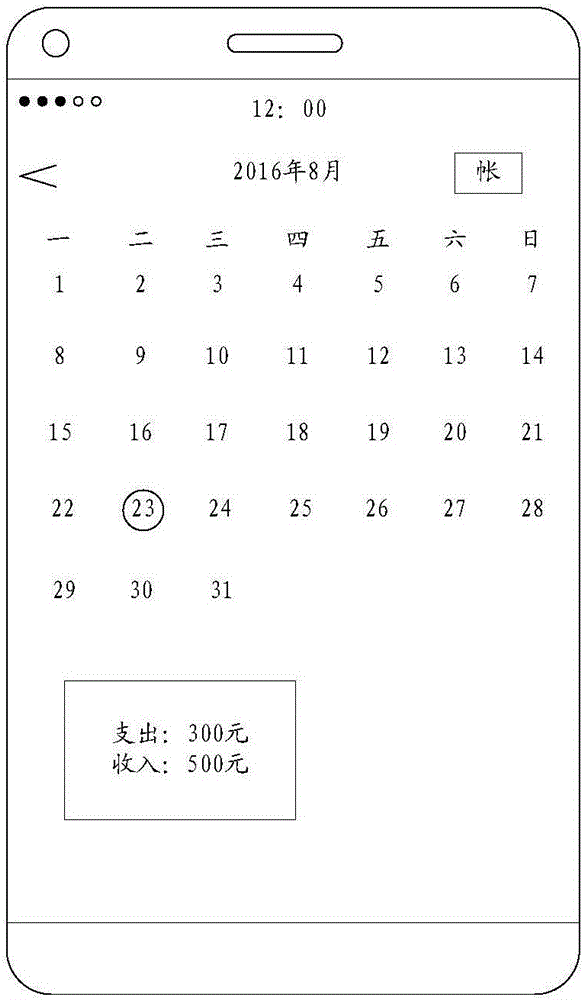 一種日歷界面顯示方法、裝置及終端與流程