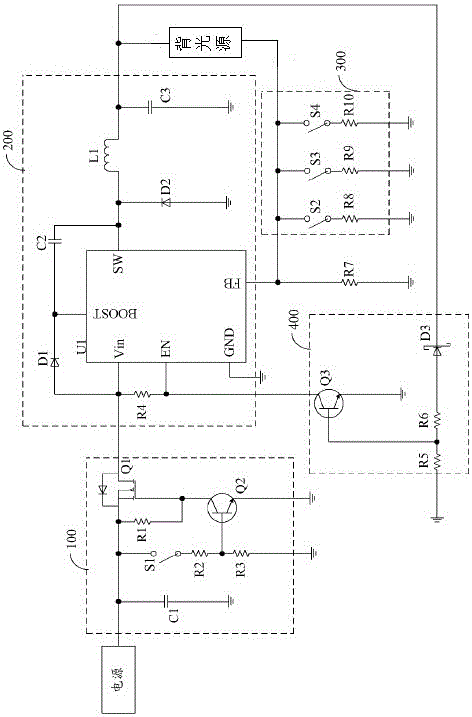 一種背光源亮度控制電路及顯示裝置的制作方法