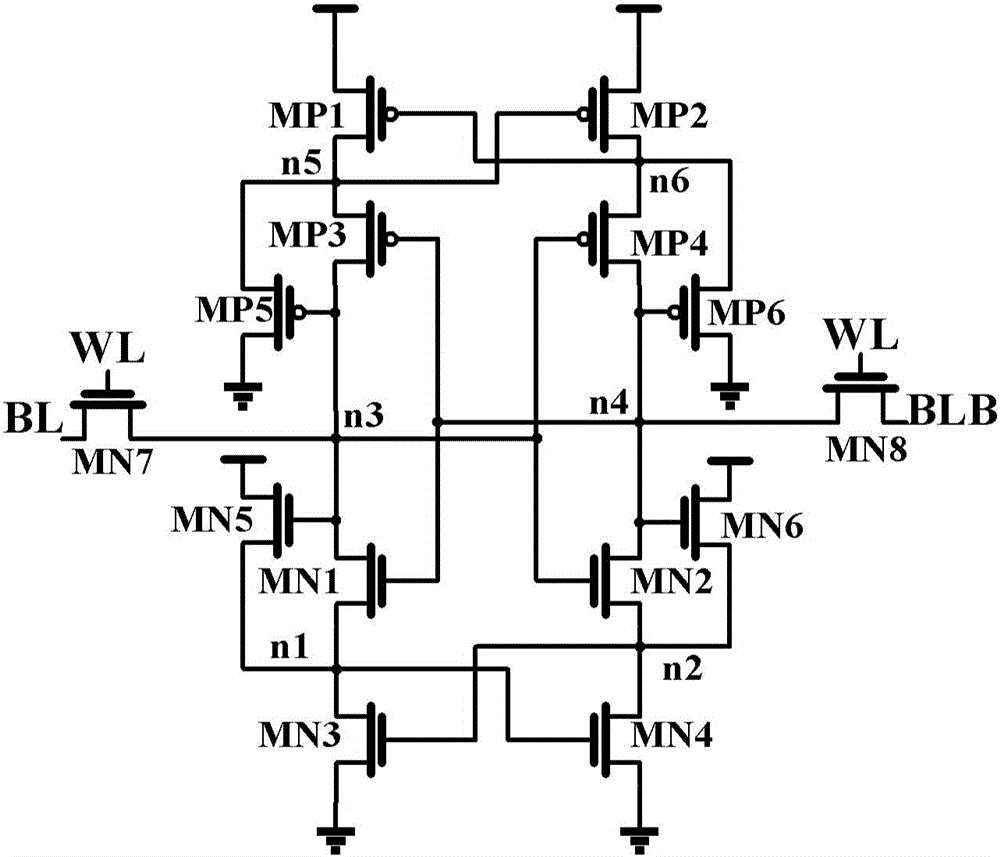 抗單粒子翻轉的加固SRAM電路的制作方法與工藝