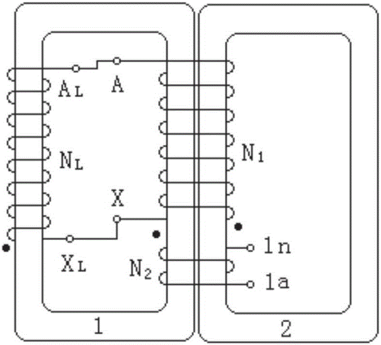 一种双二次绕组双级电压互感器的制作方法与工艺