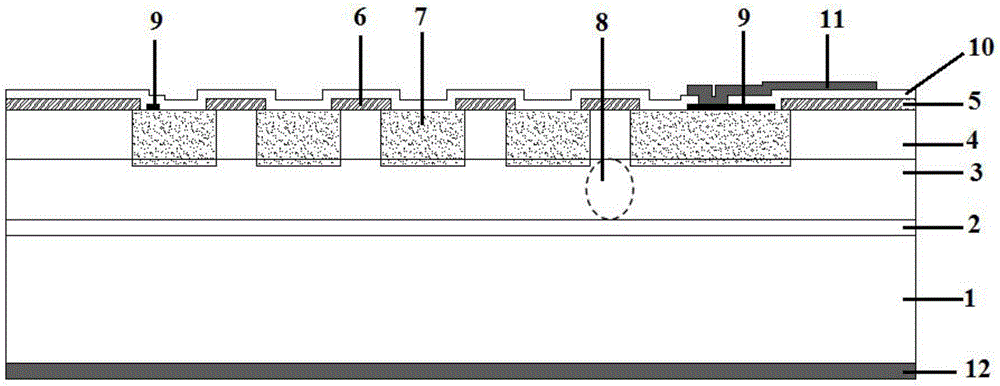 一种平面型侧向收集结构铟镓砷红外探测器芯片的制作方法与工艺