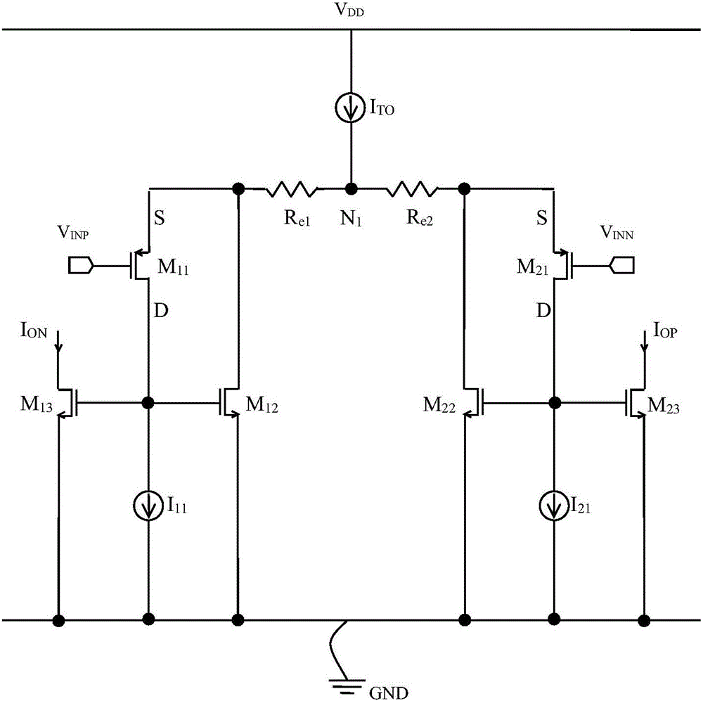 一種具有低溫度漂移系數(shù)的跨導(dǎo)運放電路的制作方法與工藝