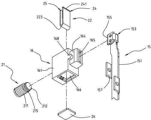 壁挂架组件及其夹线型连接器的制作方法与工艺