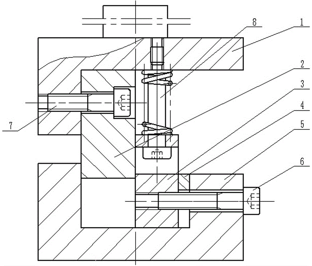 一种冲裁实验专用教学模具的制作方法与工艺