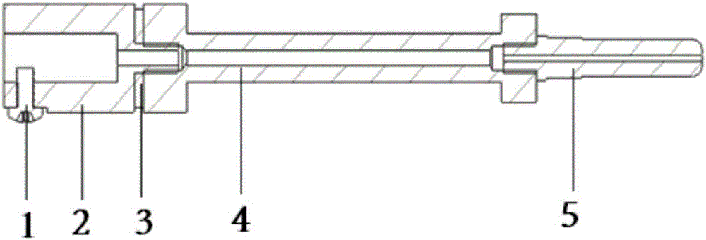 一種熱絲冷絲TIG焊電極桿裝置的制作方法