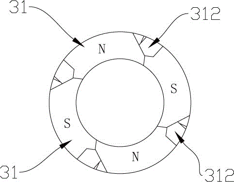 用于濾芯中的磁體結(jié)構(gòu)及具有該磁體結(jié)構(gòu)的過(guò)濾裝置的制作方法