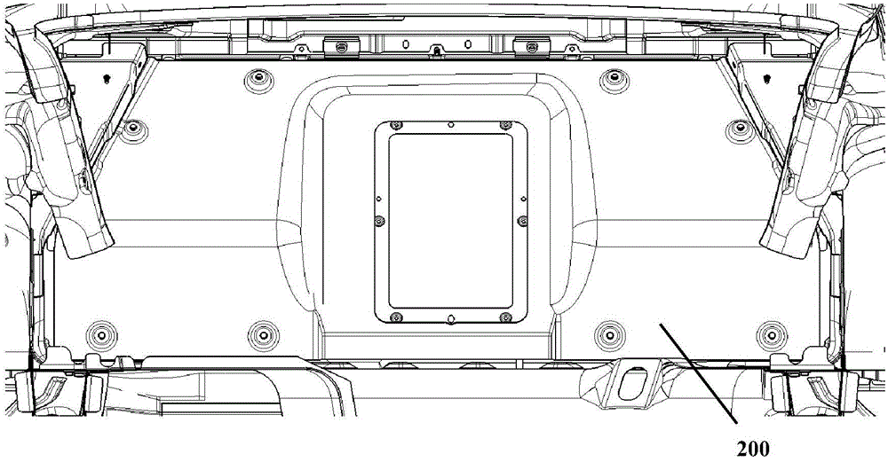 車輛的后備箱隔板組件的制作方法與工藝