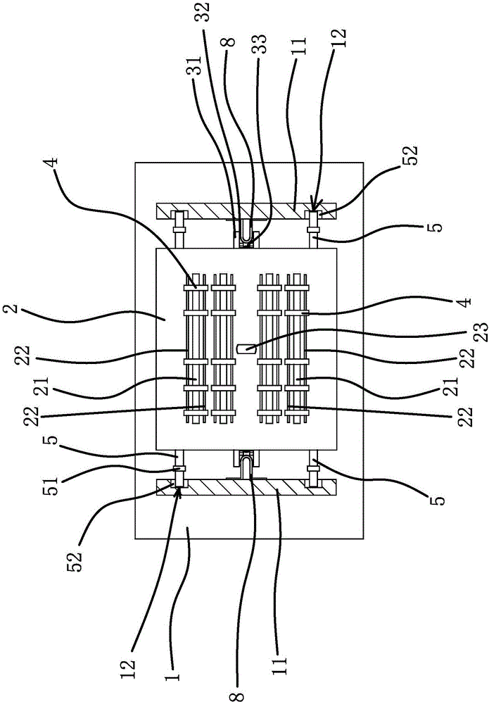 一种改进的电梯空轨检测装置的配重结构的制作方法
