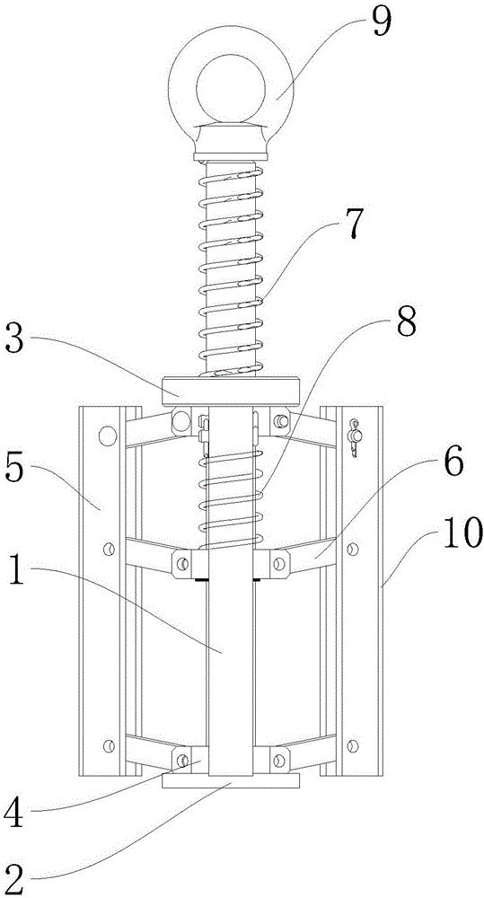 内胀式三爪吊具的制作方法