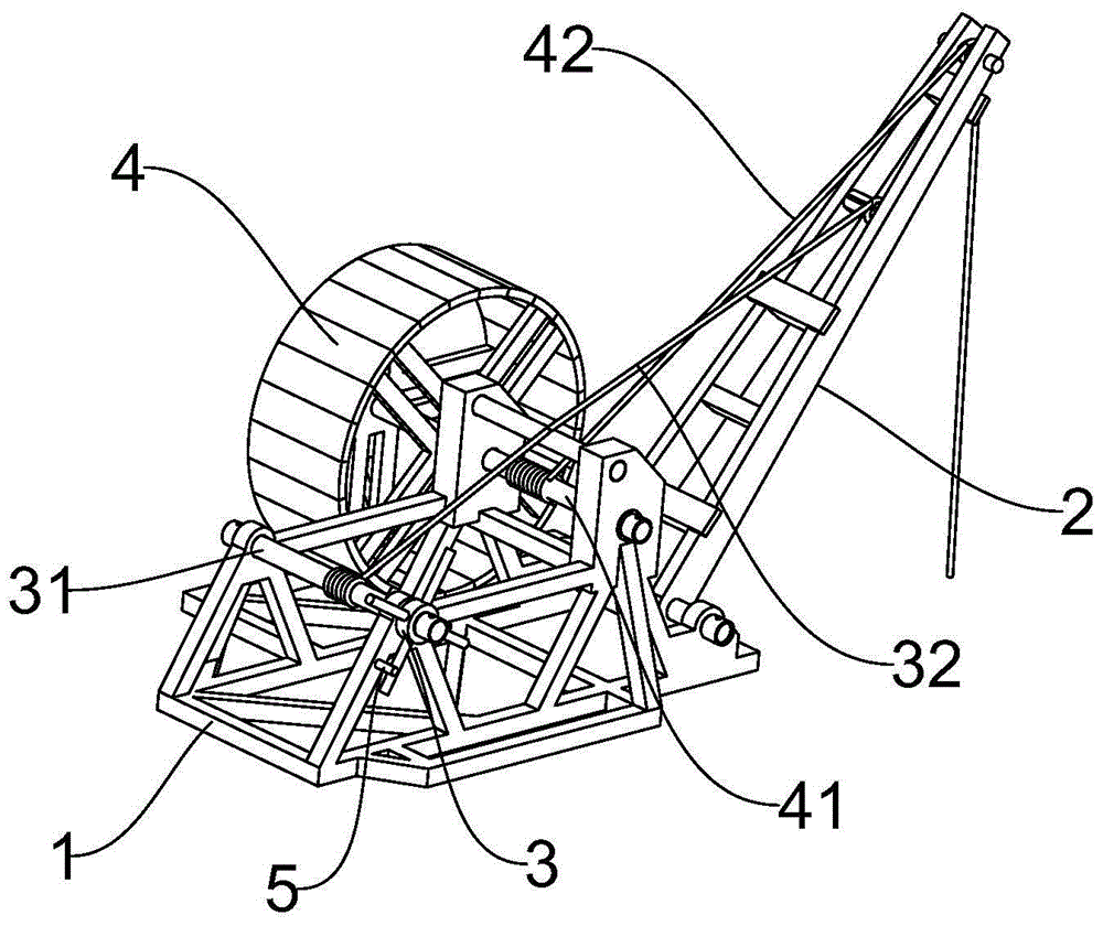 高層樓房吊裝機(jī)的制作方法與工藝