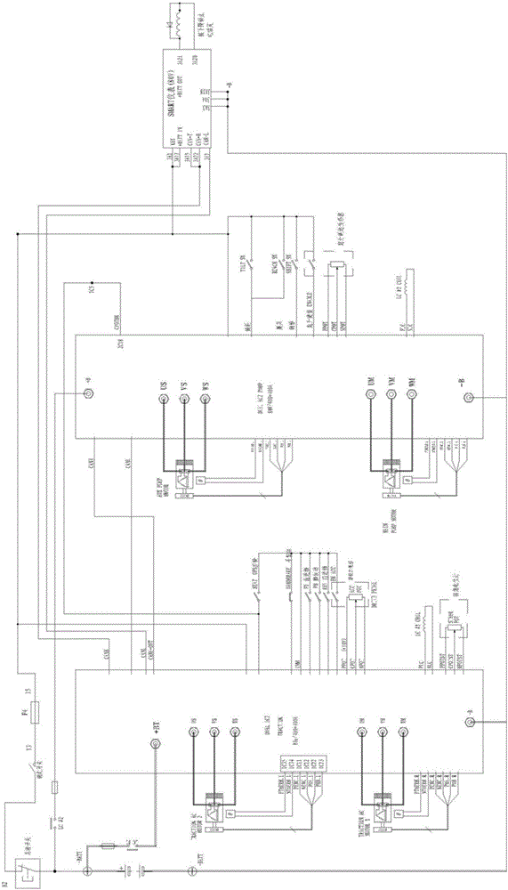 一種叉車雙起升電機(jī)控制系統(tǒng)的制作方法與工藝