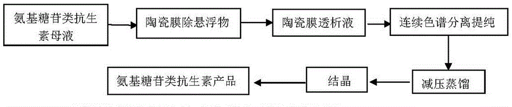 一種氨基糖苷類抗生素的分離提純方法與流程