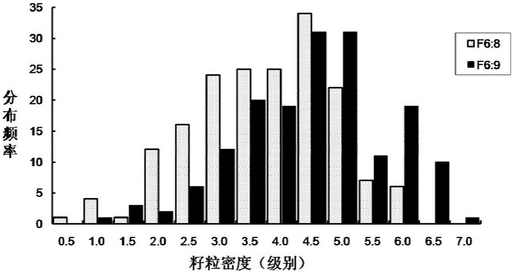 鑒定大豆籽粒密度的方法及與大豆籽粒密度相關(guān)的QTL與流程