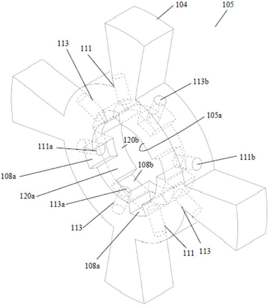 具有内径隔离体图案的转子组件的制作方法与工艺