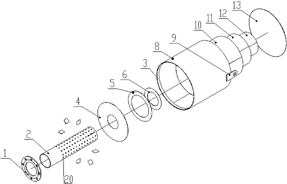 放空消聲器的制作方法與工藝