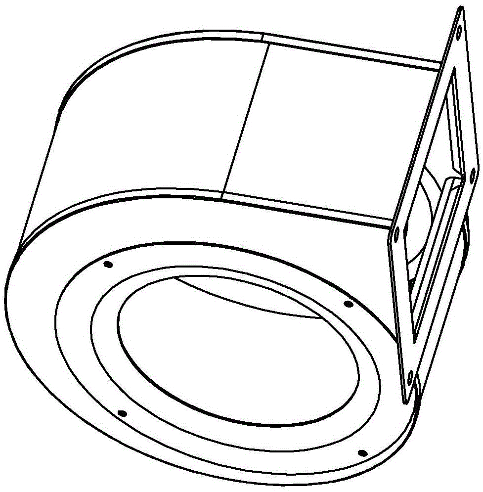 吊頂機(jī)組風(fēng)機(jī)風(fēng)殼的制作方法與工藝