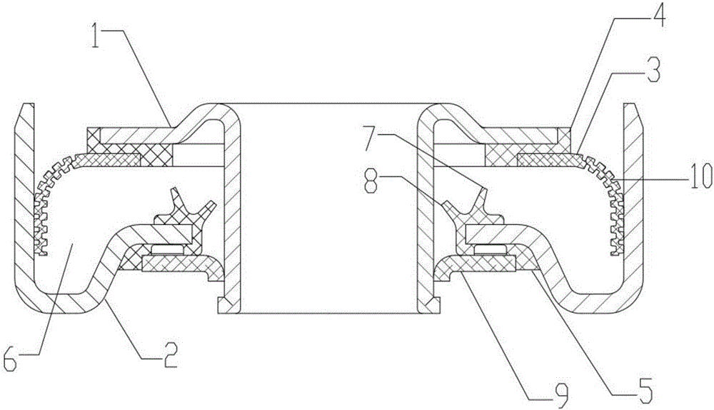 一種具有儲漏及回泵功能的車用旋轉油封的制作方法與工藝