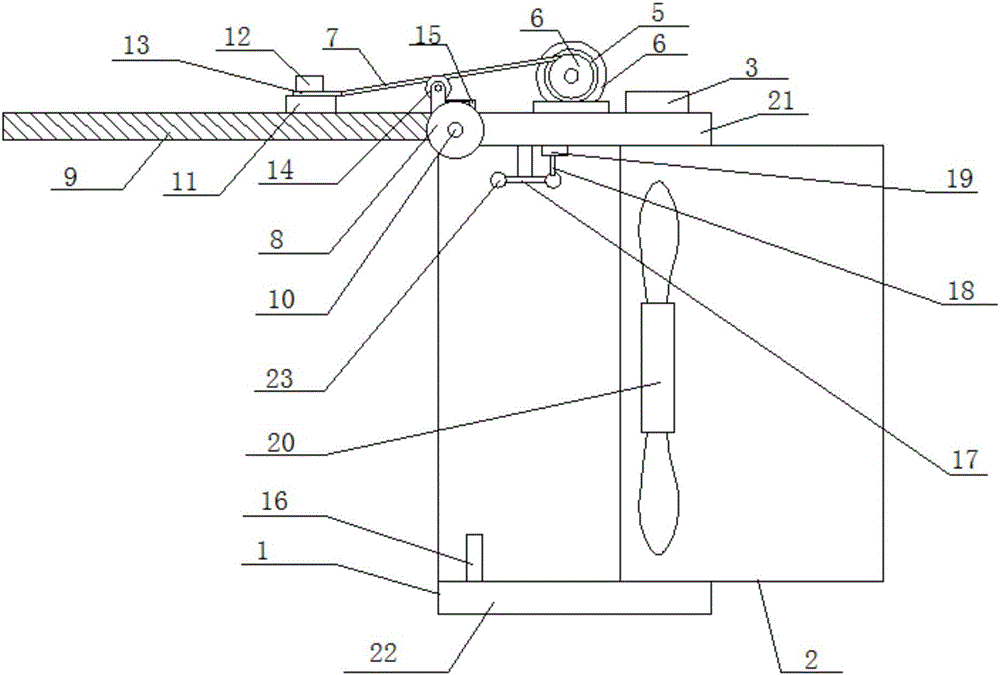 一種空調(diào)室外機(jī)組智能防塵裝置的制作方法