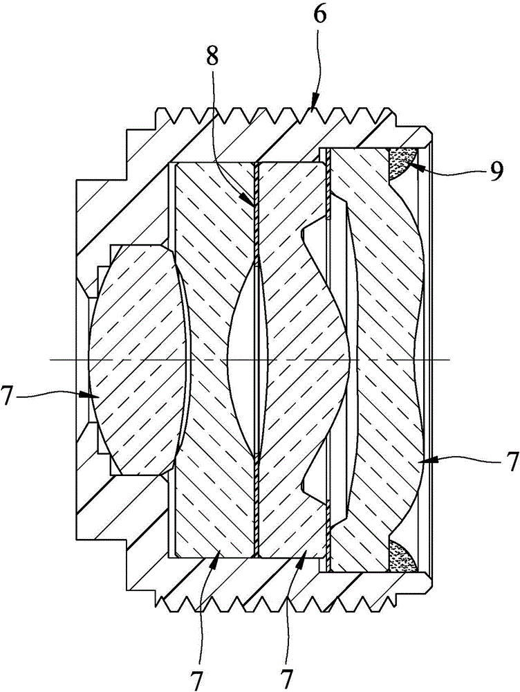 具有背胶型遮光组件的镜头的制作方法与工艺