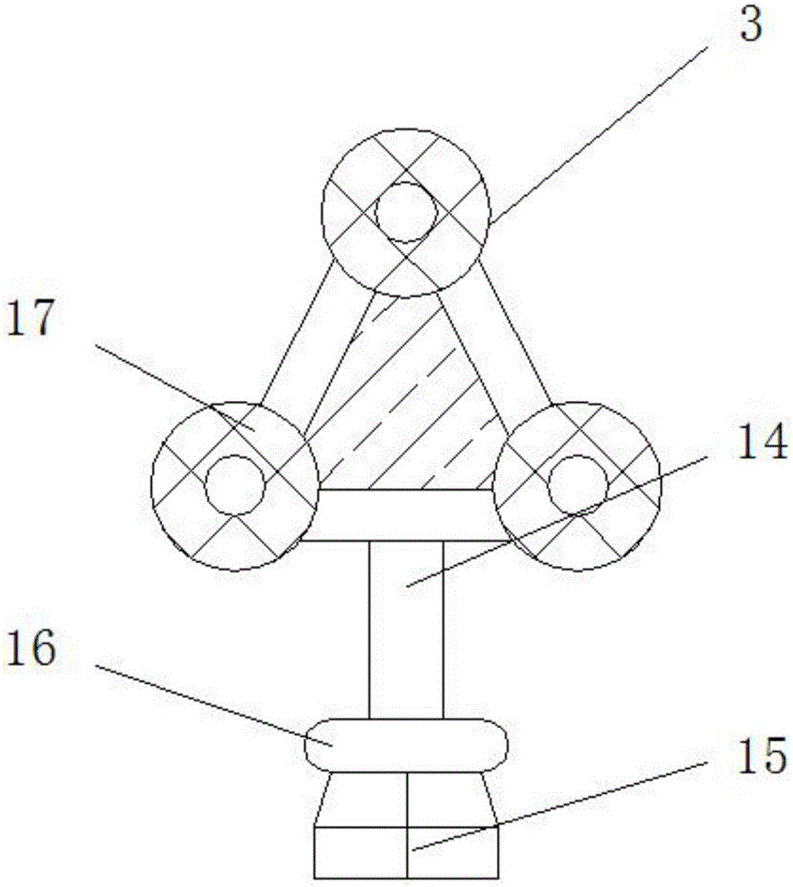 本发明涉及通信设备技术领域,具体为一种智能化多功能通信眼镜.