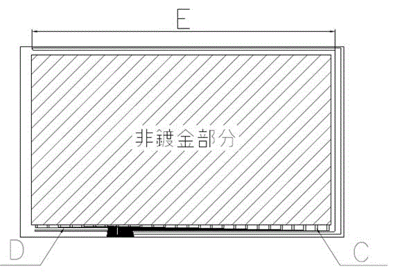 一種優(yōu)化化學(xué)鍍金析出的ITO走線設(shè)計方法與流程